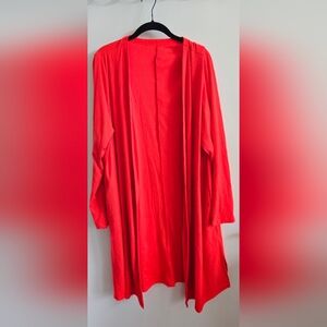 Lane Bryant Bold Orange Knit Top